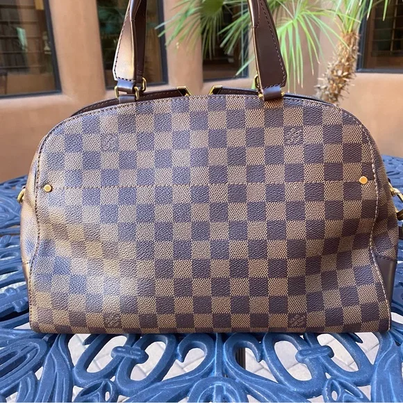 SOLD Louis Vuitton Damier Ebene Kensington Bowling Bag - Picture 4 of 16